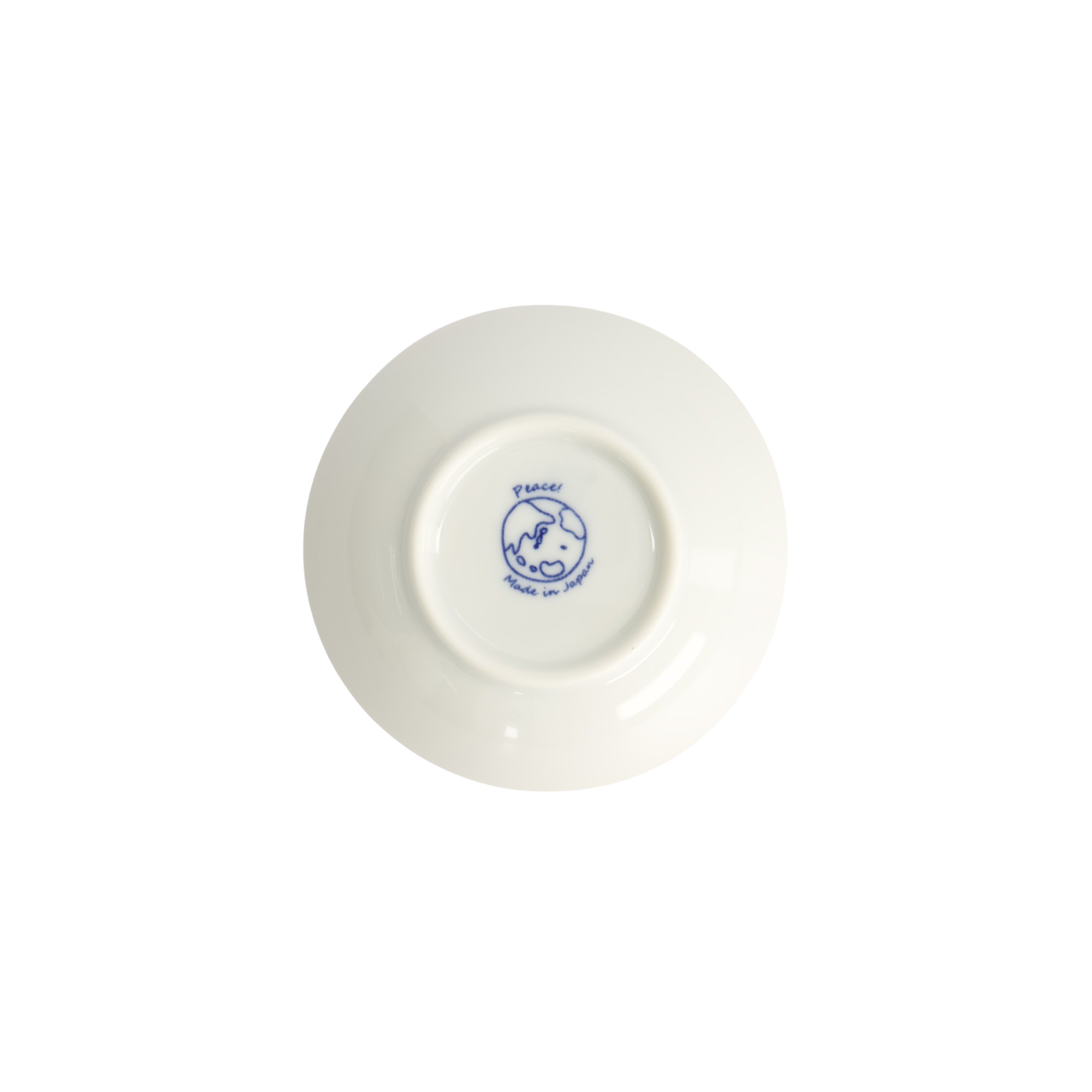 Polar Bear Kawaii Sauce skål, blå/hvid - Ø9 cm.